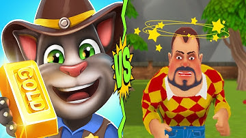 Dark Riddle 4.1.3 vs Talking Tom Guld Run ( Lucky Angela vs Ballerina )