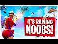 IT'S RAINING NOOBS in this NEW LTM TEAM RUMBLE - Fortnite NEW GAME MODE