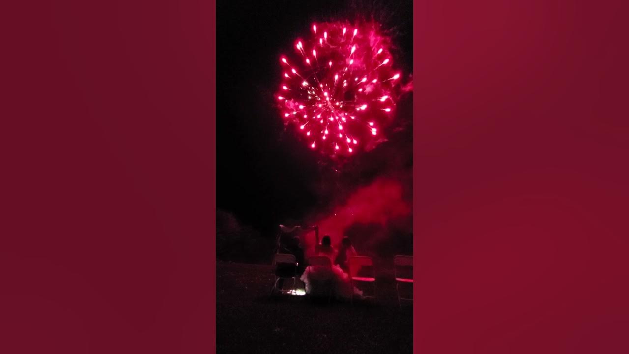 Wedding firework show 2021 YouTube