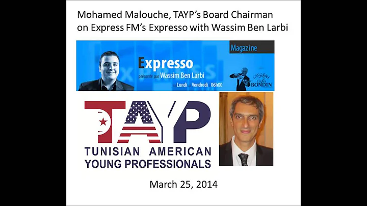Mohamed Malouche Expresso Express FM March 25 2014