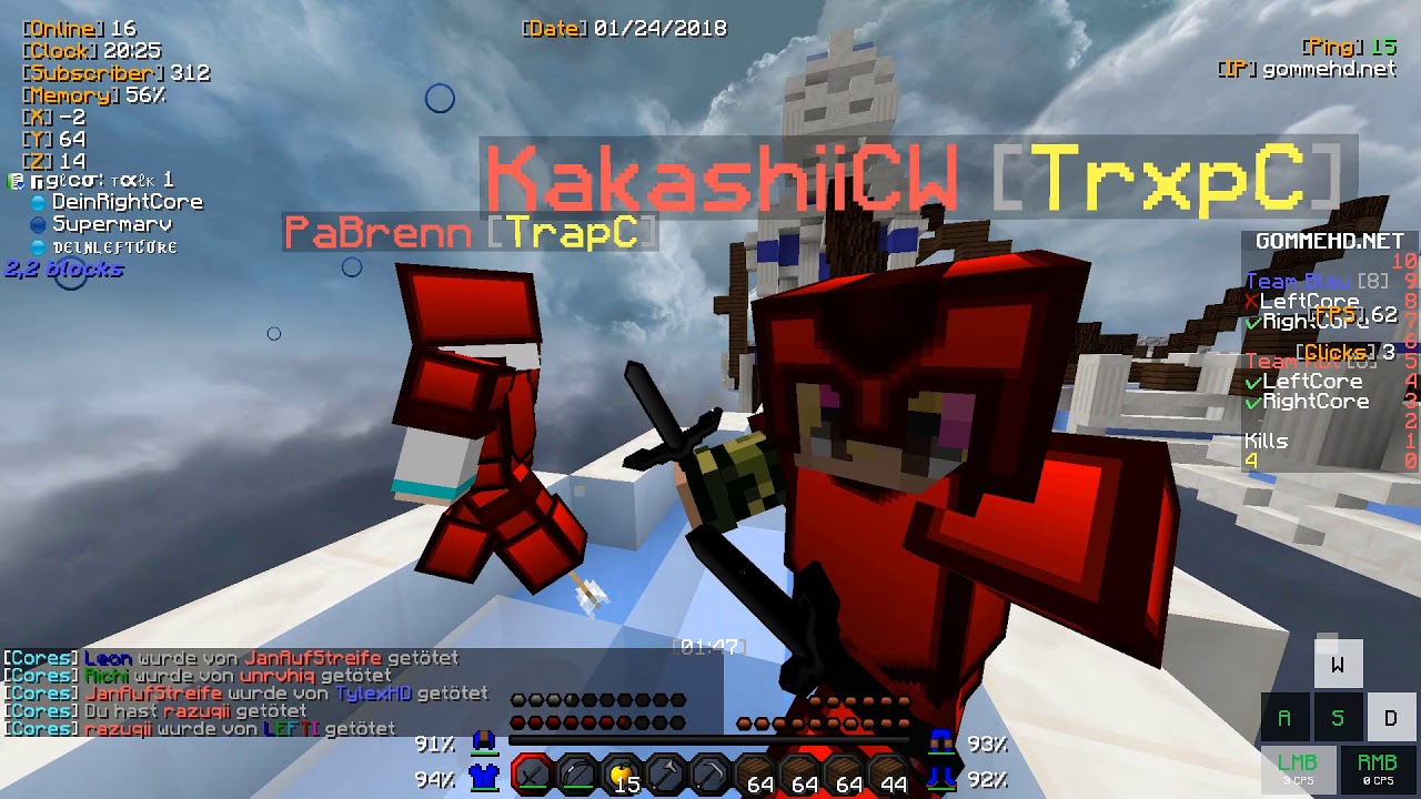 Cores FCW! Vaynz -vs- TrapC!