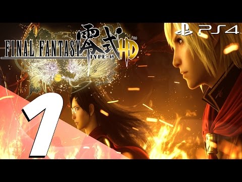 Final Fantasy Type-0 HD - English Walkthrough Part 1 - Prologue