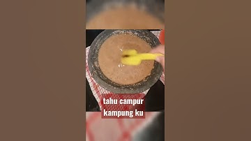 Thumbnail of tahu campur kampung ku simpel tapi enak