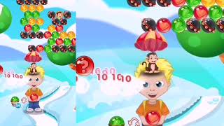 BUBBLE SHOOTER || SAVE ALL MONKEYS LEVEL 11-20 || FUN GAMES screenshot 5