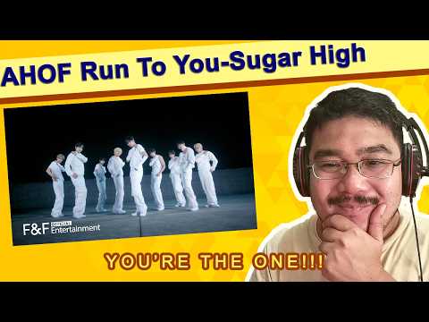 Reacting To AHOF (아홉)| Run To You MV & Sugar High Performance Video | You're The One!!!