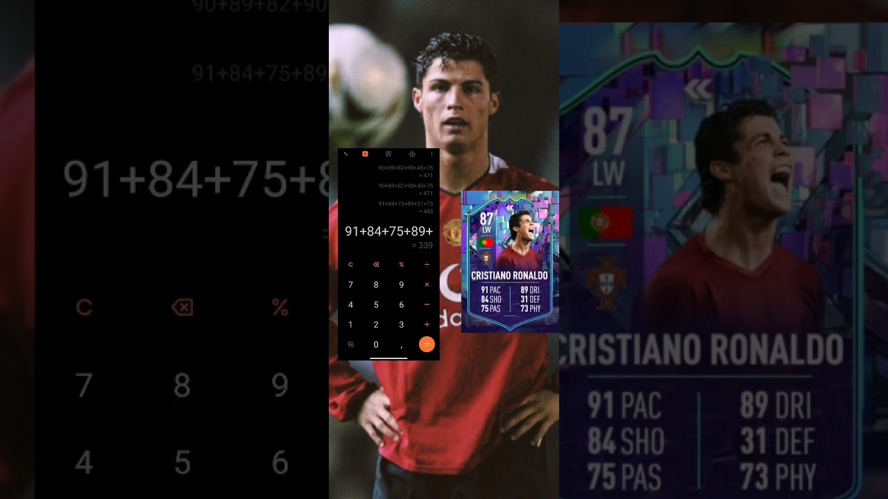 Cristiano Ronaldo flashback rating FIFA 23