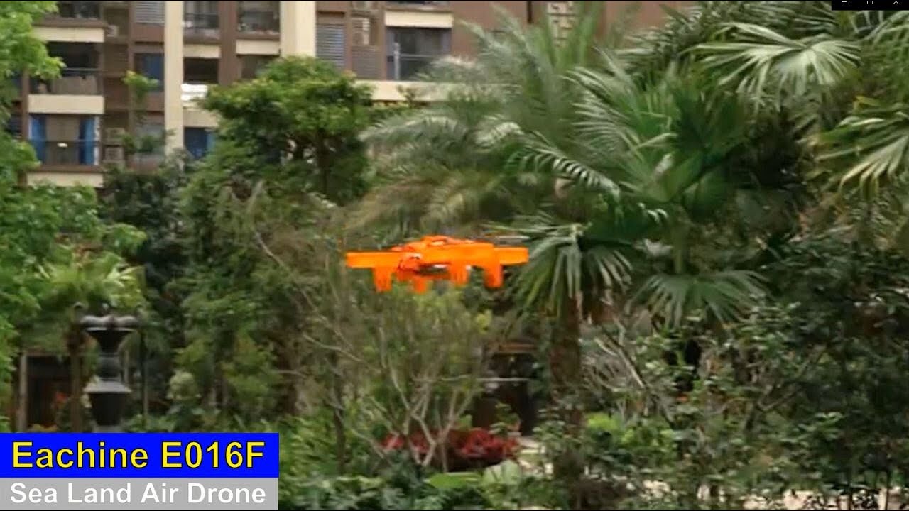 Eachine E016F Sea Land Air Low Budget Drone – Just Released !