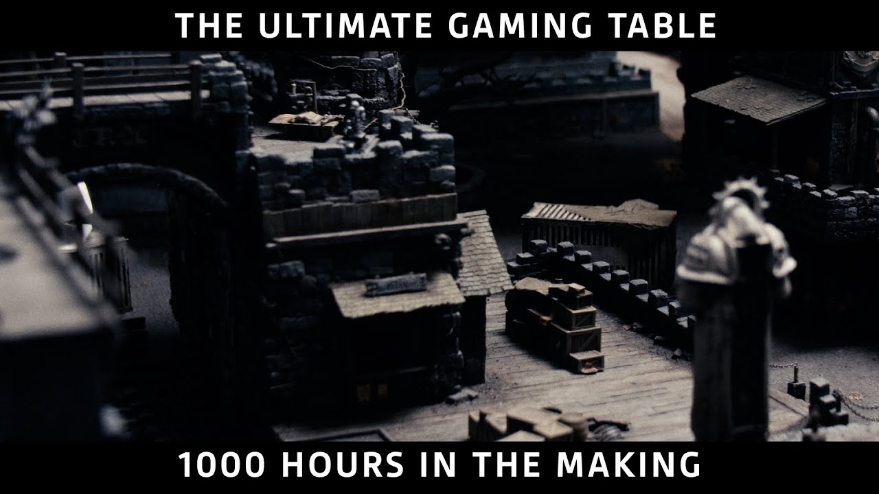 Thracia Rex: The Ultimate Gaming Table - 1000 Hours in the Making