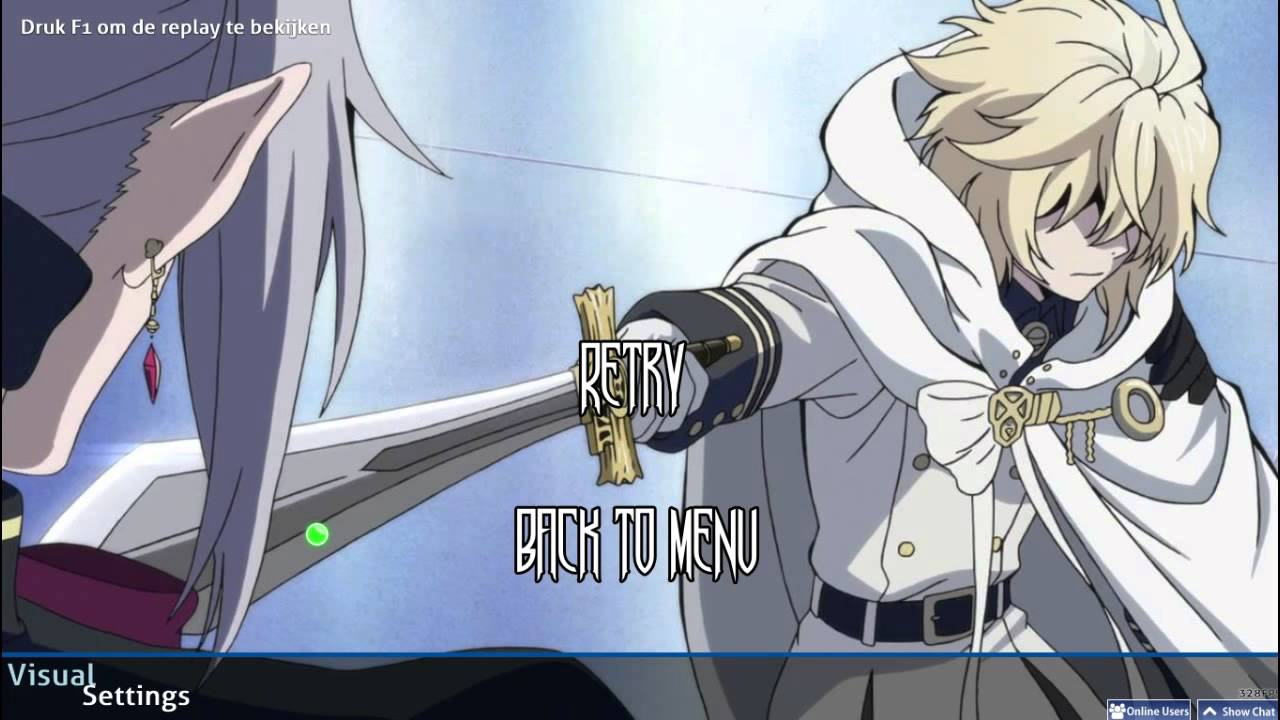 Owari no Seraph Osu! Skin