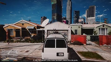 Grand Theft Auto V Redux Mod 2.5k Other V3 Gameplay  Maxed - Lamar e Chop missão