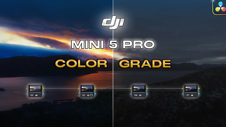 DJI Mini 5 Pro – Easy D-Log M Color Grading Tutorial (DaVinci Resolve 20)