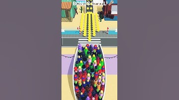 Escalator Extremely Funny Game 😂 Bonus Level 😂 #games #gameplay #trendinggames