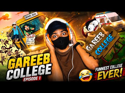 "Gareeb College Episode 1 Reaction 😭😂 | @Hardtoonz22 Never Disappoints! | VIBEWITHVAIBHAV"