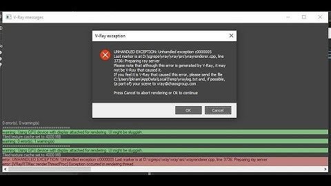 ♛ Các Lỗi Thường Gặp Trong 3DsMax - Review 3DsMax 2022