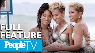 Jada Pinkett Smith, Willow Smith & Adrienne Banfield Norris On Show Red Table Talk Peopletv