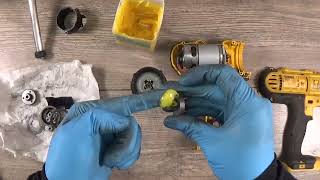 Faulty Dewalt from eBay gear assy repair DCD776 18V drill