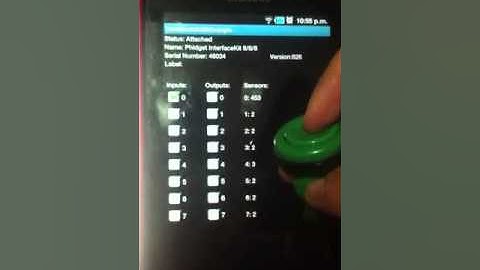 Android and Phidgets