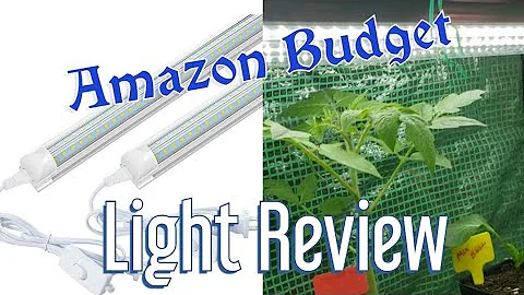 Inexpensive Lights Ordered From Amazon....Do They Actually Work To Grow Plants??