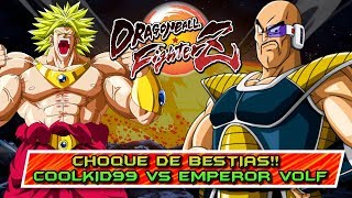CHOQUE DE BESTIAS!! COOLKID99 vs EMPEROR_VOLF: DRAGON BALL FIGHTERZ: ONLINE CHOQUE DE BESTIAS!! COOLKID99 vs EMPEROR_VOLF: DRAGON BALL FIGHTERZ: ONLINE