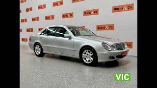 2004 Mercedes Benz E240 Sedan Auto V6