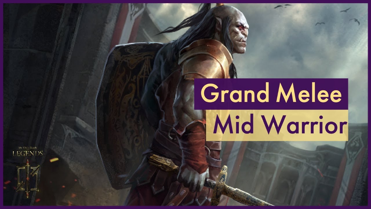 The Elder Scrolls Legends | Top Five Grand Melee Gauntlet Mid Warrior