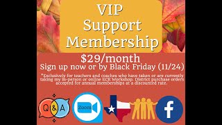 VIP Support Membership for Extended Constructed Response VIP Support Membership for Extended Constructed Response