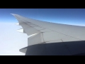 B777-300 AFR heavy turbulences and wing-flex