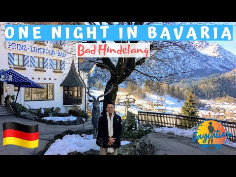 ONE NIGHT IN THE BAVARIAN ALPS - Bad Hindelang Germany Travel Vlog