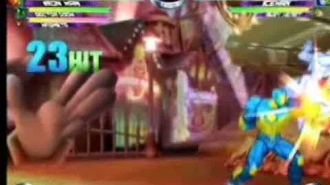MvC2 - Capture Device Test/Playing with THE GENTLEMAN (Magneto/Ironman/Doctor Doom)