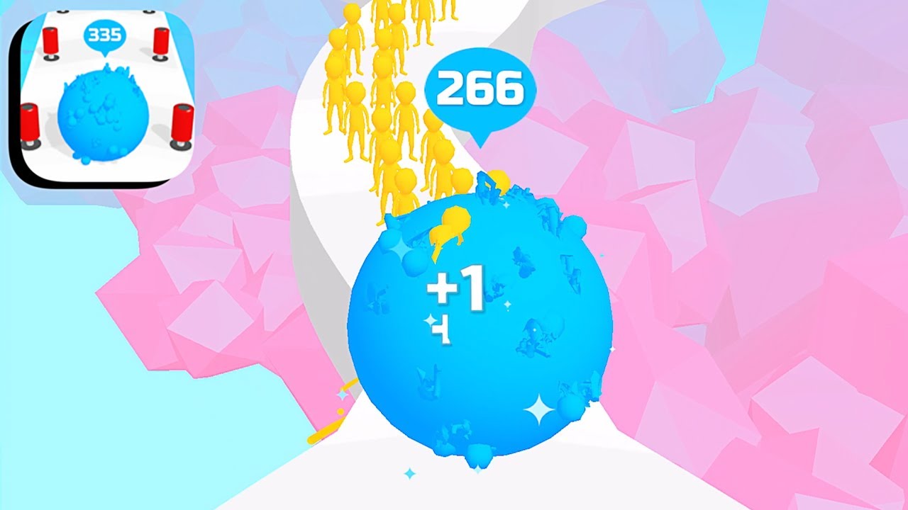 Roll Crowd ​- All Levels Gameplay Android,ios (Part 22)