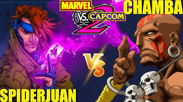 MvC2 Mvci Umvc3 SPIDERJUAN vs CHAMBA pt 4