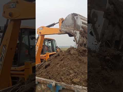 JCB3DXSUPER #automobile #jcbjcb TECTOR LOADING HEAVY DUTY EQUIPMENT #viralreels
