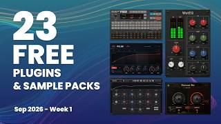 23 Free Plugins & Sample Packs – September 2026 Week 1
