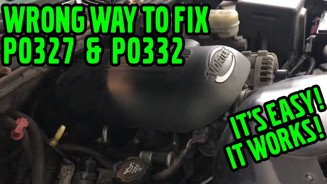 1999-2006 GMC Sierra, Alternative Knock Sensor Replacement - YouTube
