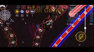 Wormzilla.io Mobile gameplay #headshot 
