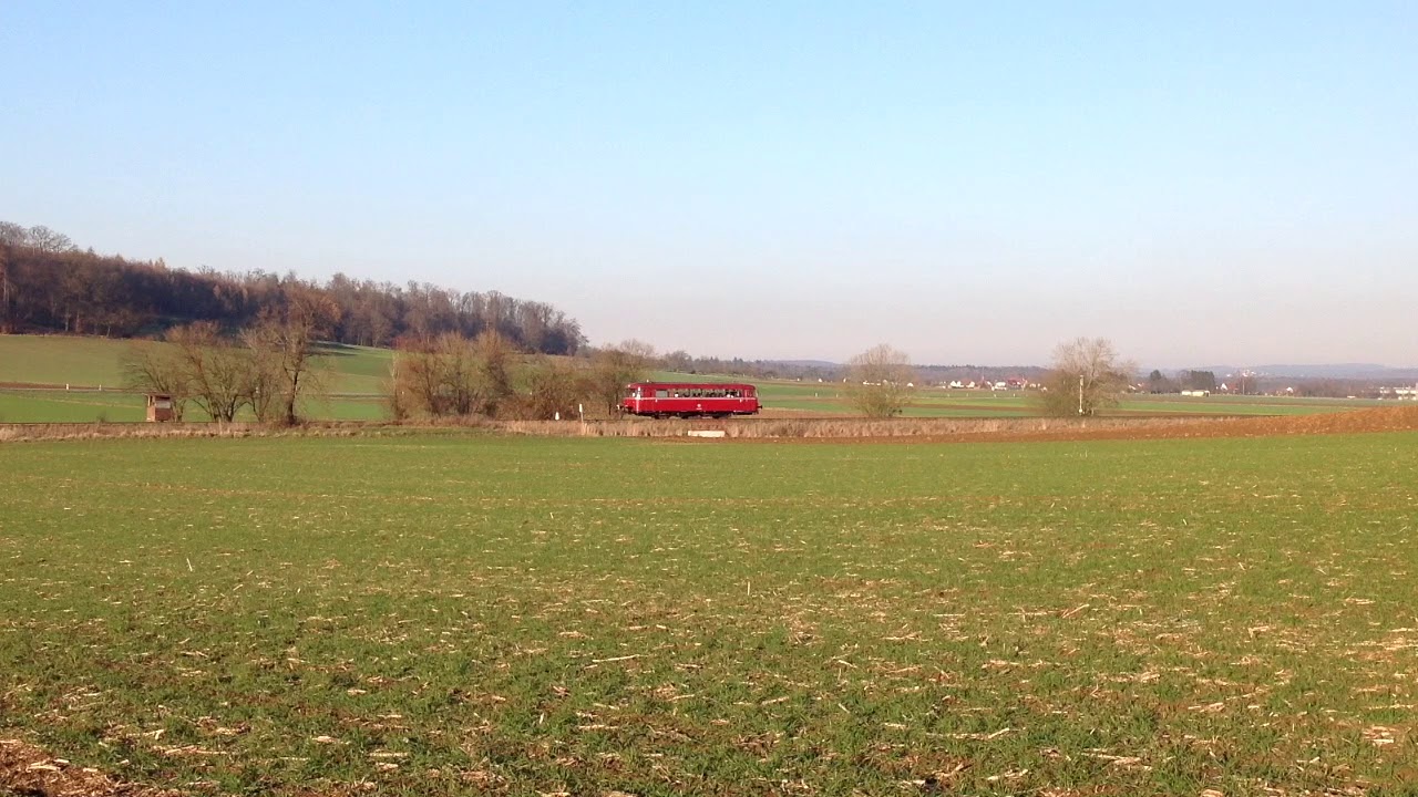 798 752 bei Borsdorf auf der Horlofftalbahn, aufgenommen am 20.01.2019