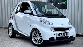 Used Smart Fortwo 1.0 MHD 451 Generation with POWER STEERING For Sale @ Small Cars Direct, Hampshire