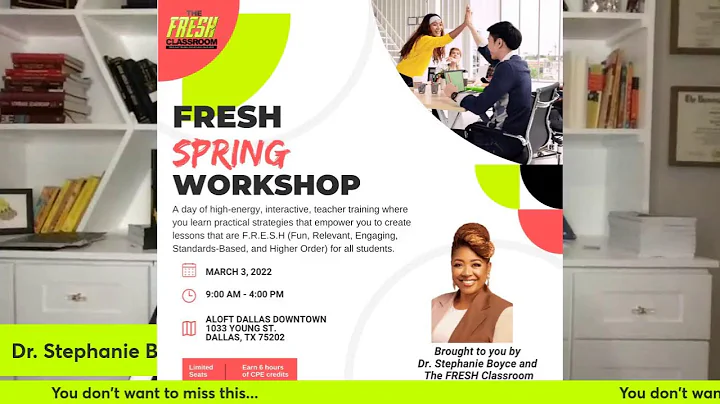 FRESH Chat's with Dr. B featuring Mr. Dale Long