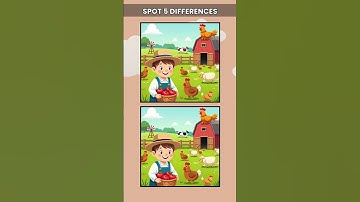Spot the 5 differences #viral #shorts #viralshorts #eyetest #findthedifference #spotthedifference
