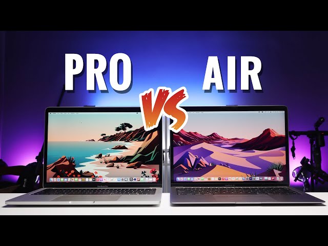 2020 MacBook Pro vs 2020 MacBook Air - Full Comparison! 