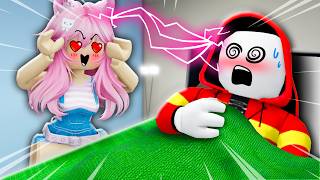 The TELEPATH GIRL Has A Crush On Strong JJ?! - Maizen Roblox