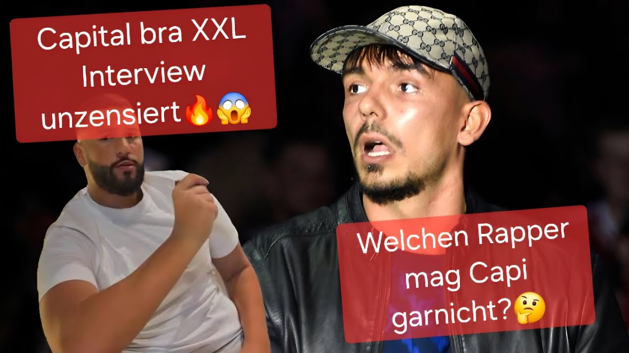 Capital bra XXL Interview😱 Capi packt über Rapper aus!🔥 Das ist mit Samra🙏🏻❤️