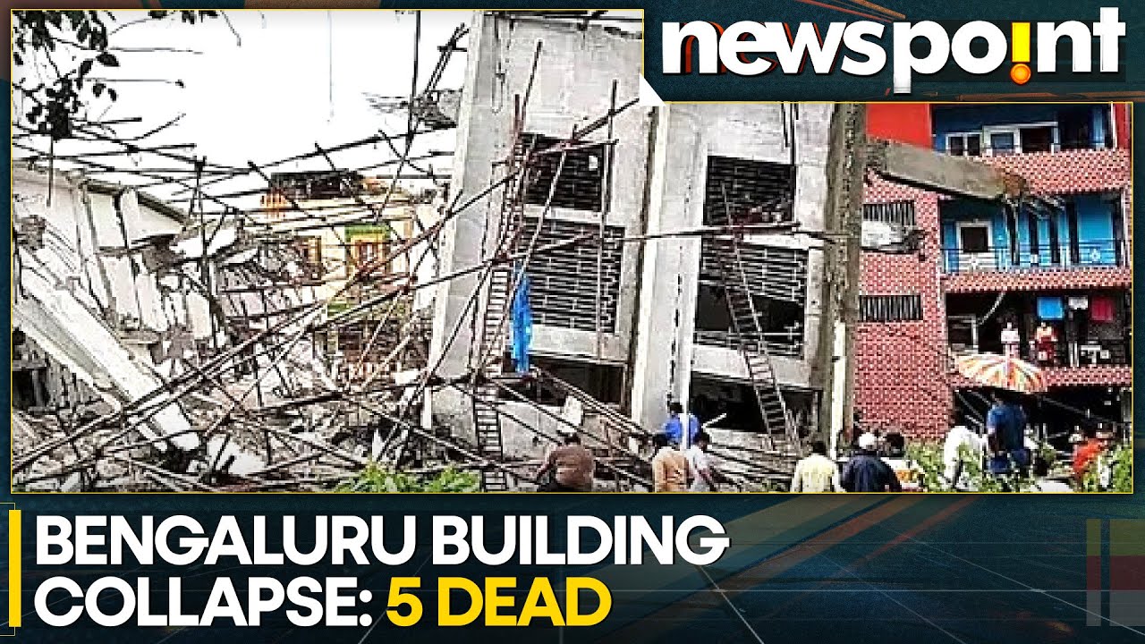 India: 5 Dead After Under-construction Building Collapses In Bengaluru ...