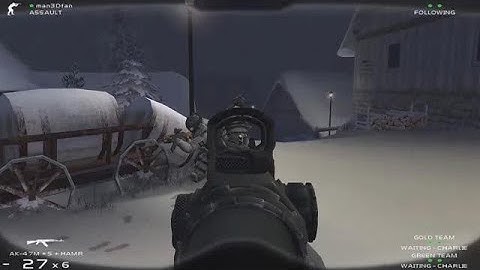 Rainbow Six 3 Raven Shield m2 Alpine Village (Cold Dagger) Elite (BIG mod)