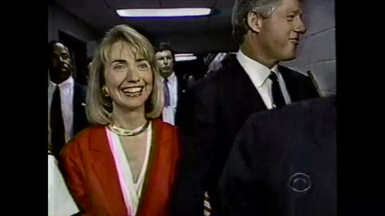 1992 Democratic National Convention - Prelude to Bill Clinton Speech (CBS / KFSM)