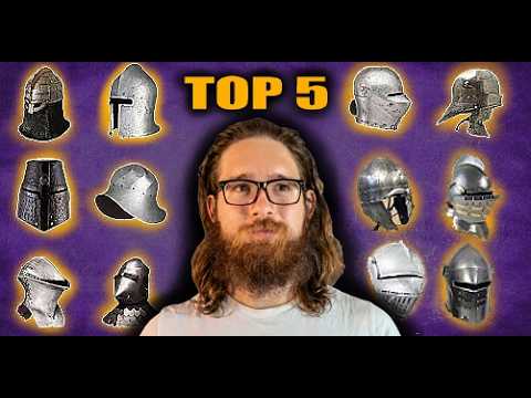My 5 Favorite MEDIEVAL HELMETS