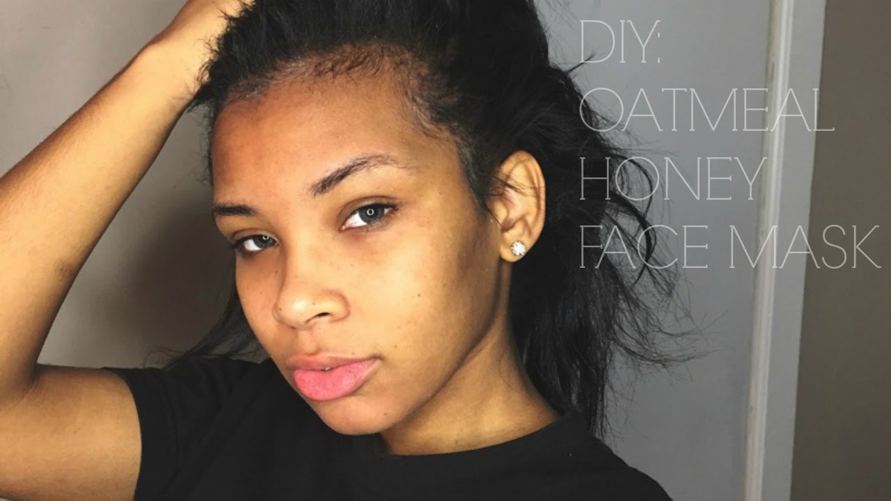 DIY Oatmeal Honey face mask image