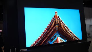 115 4K LCD HVA TV, World's First Mass-produced, 5000nits, 20'000 dimming zones, 144hz, wide viewing