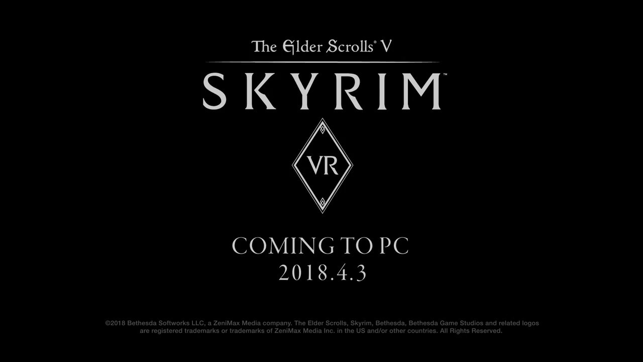 The Elder Scrolls V Skyrim Vr Pc版トレーラー Youtube