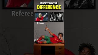 Free Kick vs Penalty &amp; Referee vs VAR Explained! ⚽ #shorts